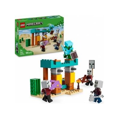 LEGO® LEGO® Minecraft The Illager Desert Patrol 21267, 105 pcs