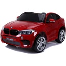 Elektrické vozidlá Mamido Elektrické autíčko BMW X6 M dvojmiestne XXL lakované červená