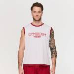 GymBeam Мъжки спортен потник Varsity White XL