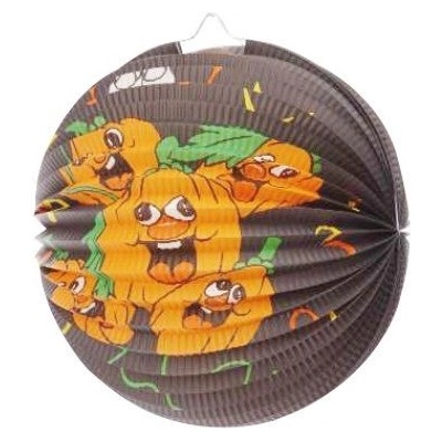 Lampión krčený tekvica Halloween