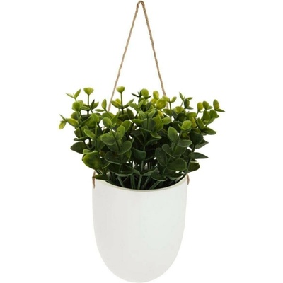 Umělá závěsná rostlina tmavá 20 cm