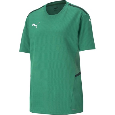 Puma pánske futbalové tričko TEAMCUP JERSEY zelená biela čierna