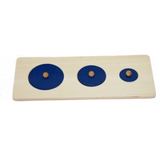 Montessori I040 Puzzle 3 kruhy