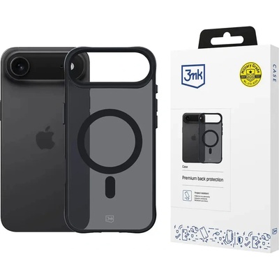 3mk Protection 3mk Smoke MagCase за iPhone 17 Air - черен полупрозрачен (5903108665247)