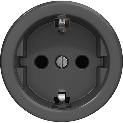 Reblig - Ретро стенен контакт без рамка SCHUKO 230V/16A антрацит (RG0110)