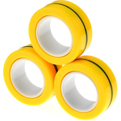 Euro Habitat Trick Rings Žlutý set 3ks