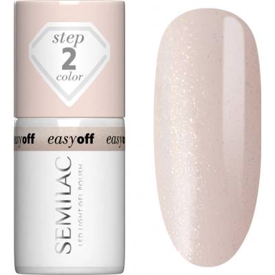 L03 Semilac EASY OFF Lak na nehty LED LIGHT Milky Dust 7 ml