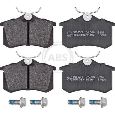 Sada brzdových platničiek kotúčovej brzdy ( na jednu nápravu) A.B.S. 36623/1 36623/1