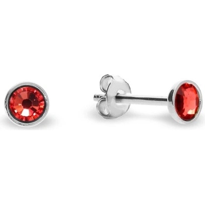 Spark oranžové se Swarovski Elements Pinpoint Studs K2038SS10PA Padparadscha