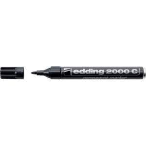 edding Маркер перманентен Edding 2000 черен