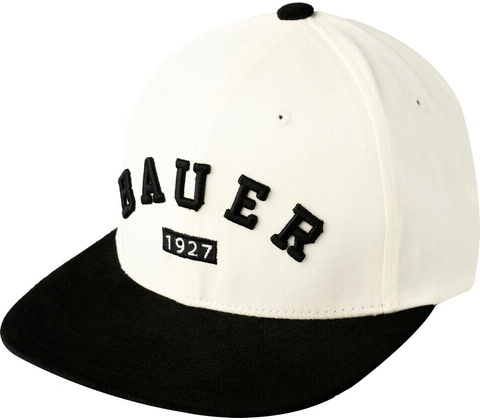 Bauer Suede Snapback Egret