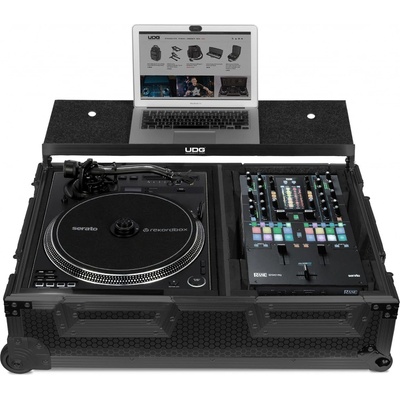 UDG Ultimate Flight Case Single Turntable Battle /PLX-CRSS12 & 10"/12" Mixer Black Plus – Sleviste.cz