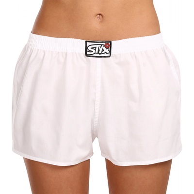 Styx Dámske trenky klasická guma (K1061) biele