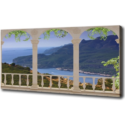 Foto obraz na plátne Pohľad na záliv 100x50 cm