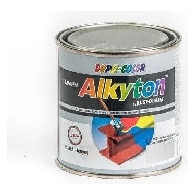 Alkyton stříbrná antikorozní polomat barva 250 ml