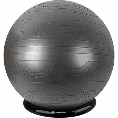 inSPORTline Stretch Ball 65 cm BallBase černá