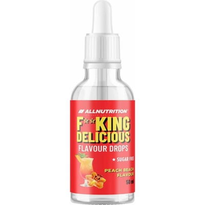 Allnutrition Fitking Delicious Flavour Drops 50 ml Tropická broskyňa