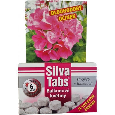SilvaTabs - tablety na balkónové květiny 25 ks