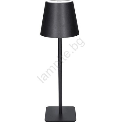 Solight WO69-B - LED димируема презареждаема сензорна настолна лампа LUCCA LED/3, 7V 2000 mAh черна (SL1688)
