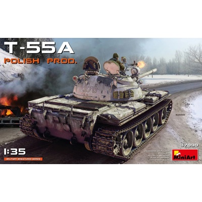 MiniArt T-55A Polish Production 1:35