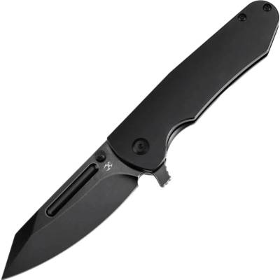 KANSEPT Superhawk Blackwash CPM S35VN 0,157 / 4,0mm Černý eloxovaný titanový Han