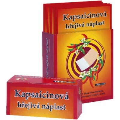 Tým pro farmacii capsicolle Kapsaicinová hřej.náplast 12 x 18 cm 50 ks