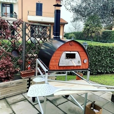 Pizza Party Pec na drevo Pizzone