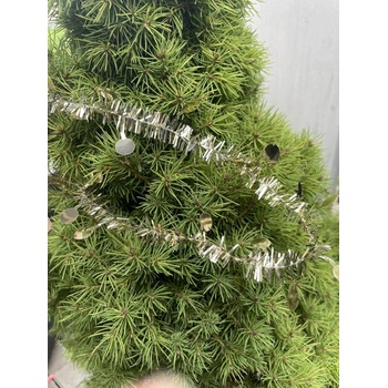 Sempro Vianočná girlanda 090749 biele guľky 7 metrov