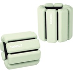TopEsct Adjustable Wrist Weights - Set of 2 (0.5kg each) | Portable Wrist and Ankle Weights Bracelet for Yoga, Dance, Barre, Pilates, Cardio, Aerobics, Walking (Olive Green) - WW001