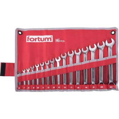 Fortum klíče očkoploché sada 16ks 6-24mm 4730201