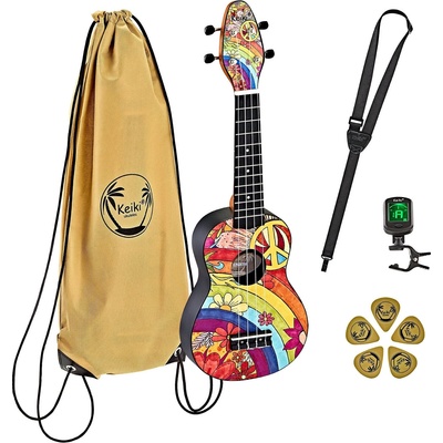 Ortega Guitars K2-68 Peace '68 Сопрано укулеле (K2-68)