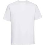 Russell Athletic 215m / Тениска от плътен памук - бяла 4xl (10215m00114)