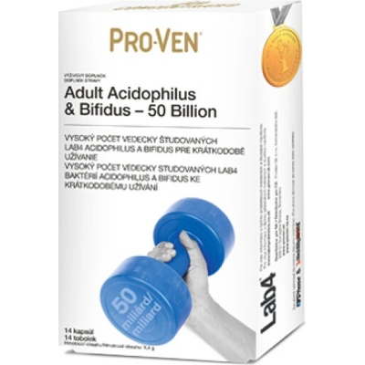 Cultech Limited PRO-VEN Adult Acidophilus & Bifidus 50 Billion 14 ks