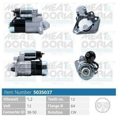 Startér MEAT & DORIA 5035037