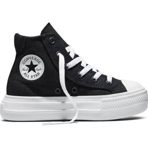 Converse Маратонки Converse Kids' Canvas High-Top Trainers - Black/White - sportihobi - 132,98 лв