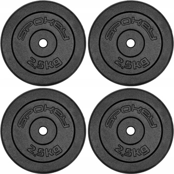 Spokey SINIS Litinový kotouč 29 mm 2,5 kg