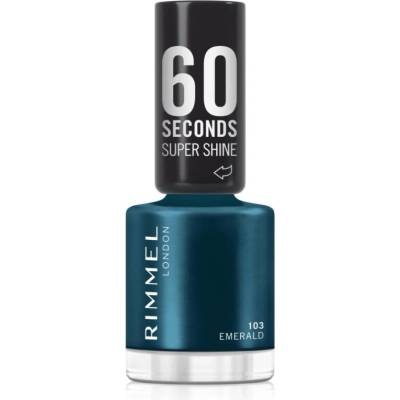 Rimmel 60 Seconds Super Shine lak na nehty odstín 103 Emerald 8 ml