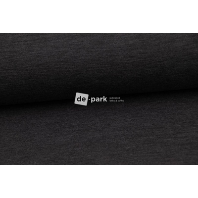 de-park Úplet 100% MERINO - Ultrafine - antracitový melír