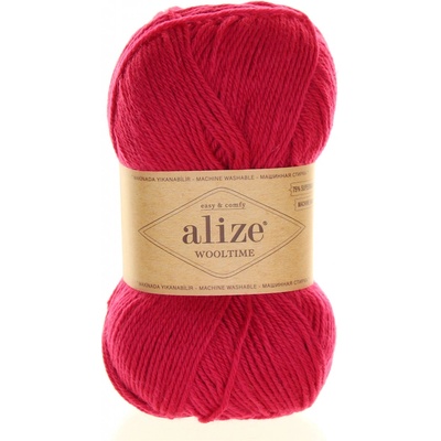 Alize Wooltime sytě růžová 740