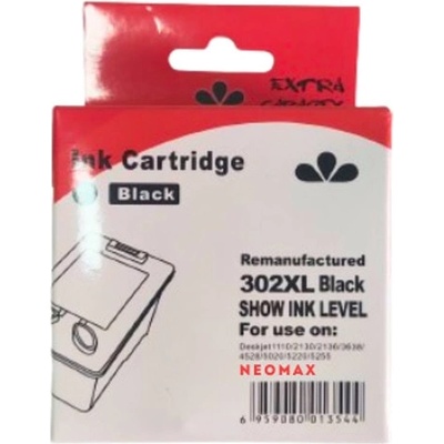 Neomax Глава за HP DeskJet 2100 Series/3630 Series/OfficeJet 3800 Series/5200 Series/Envy 4520 Series - Black - HI-F6U68A - Neomax - Неоригинална, заб: 20 ml капацитет (HI-F6U68A)