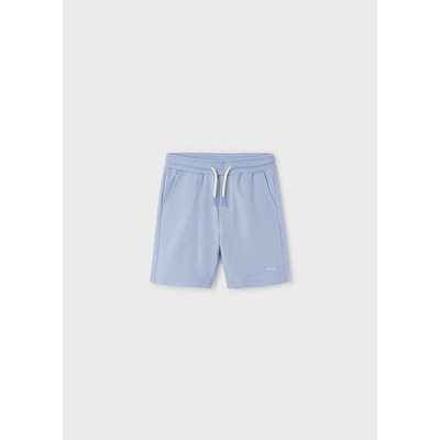 Mayoral kraťasy bavlněné basic světle modrá