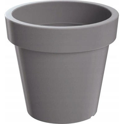 Prosperplast Květináč plast šedý 49 x 49 x 45,5 cm