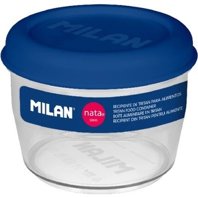 Milan Box na potraviny okrúhly Tritan 0,5 l modrý