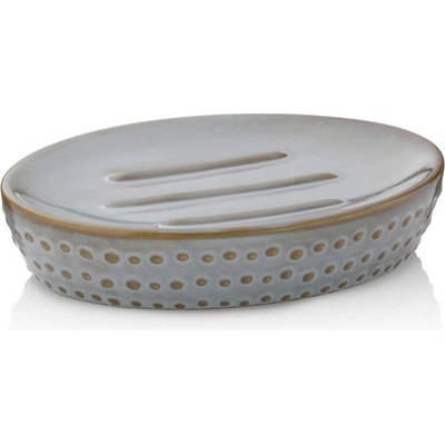 Kela Сива сапунерка KELA от серия Dots