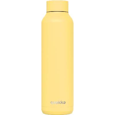 Термобутилка Quokka Solid - Light Yellow, 630 ml (12097)