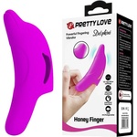  Мощен фингъринг вибратор, 10 режима - Delphini Honey Purple (DEBRA01560)