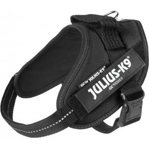 Julius-K9 JULIUS-K9® IDC Powerharness S/Mini Нагръдник за кучета 7-15 кг, с обиколка на гърдите 49-67 см - цвят черен, Унгария - 16IDC-P-M