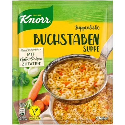 Knorr Písmenková polévka 82 g – Zbozi.Blesk.cz