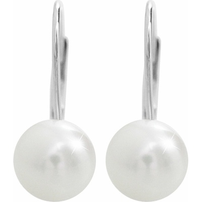 JSB Bijoux Samostatná riečna perla s priemerom 8 mm White 92400542wh (Ag 925/1000, 4 g)