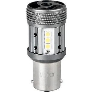 m-tech LED LB852 PY21W 12x3030SMD Amber крушка (LB852Y-01B)